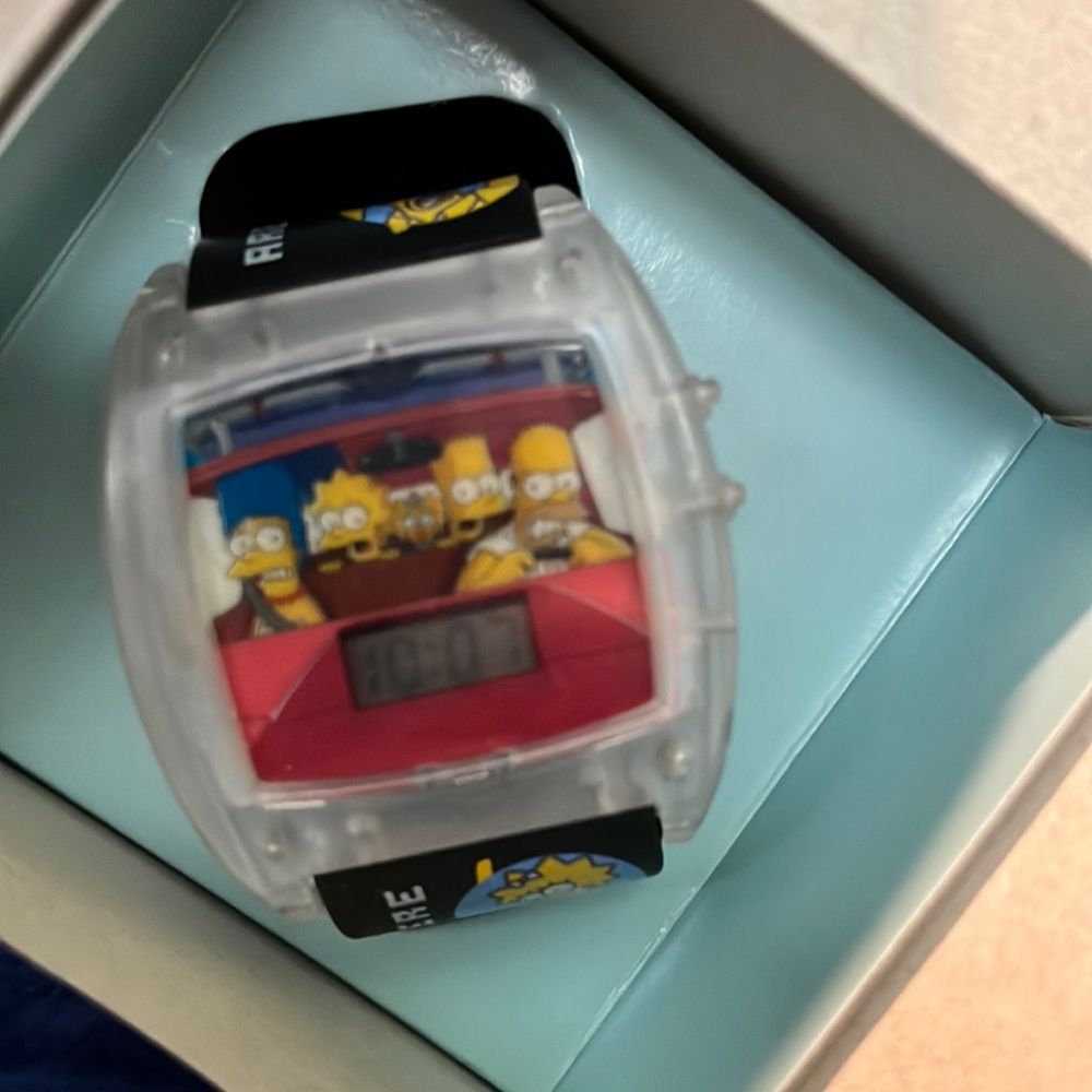 Simpsons talking watch, digital